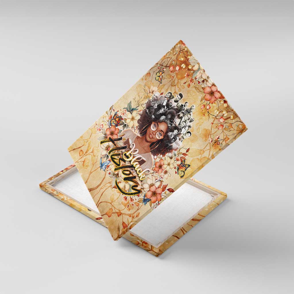 Black History My Roots Canvas Wall Art Civil Rights Leaders African Women