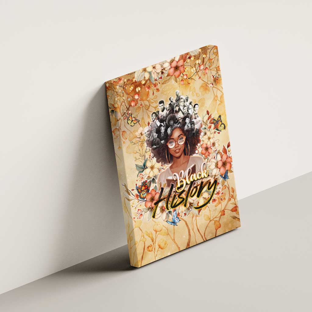 Black History My Roots Canvas Wall Art Civil Rights Leaders African Women