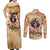 Black History My Roots Couples Matching Off Shoulder Maxi Dress and Long Sleeve Button Shirt Civil Rights Leaders African Women