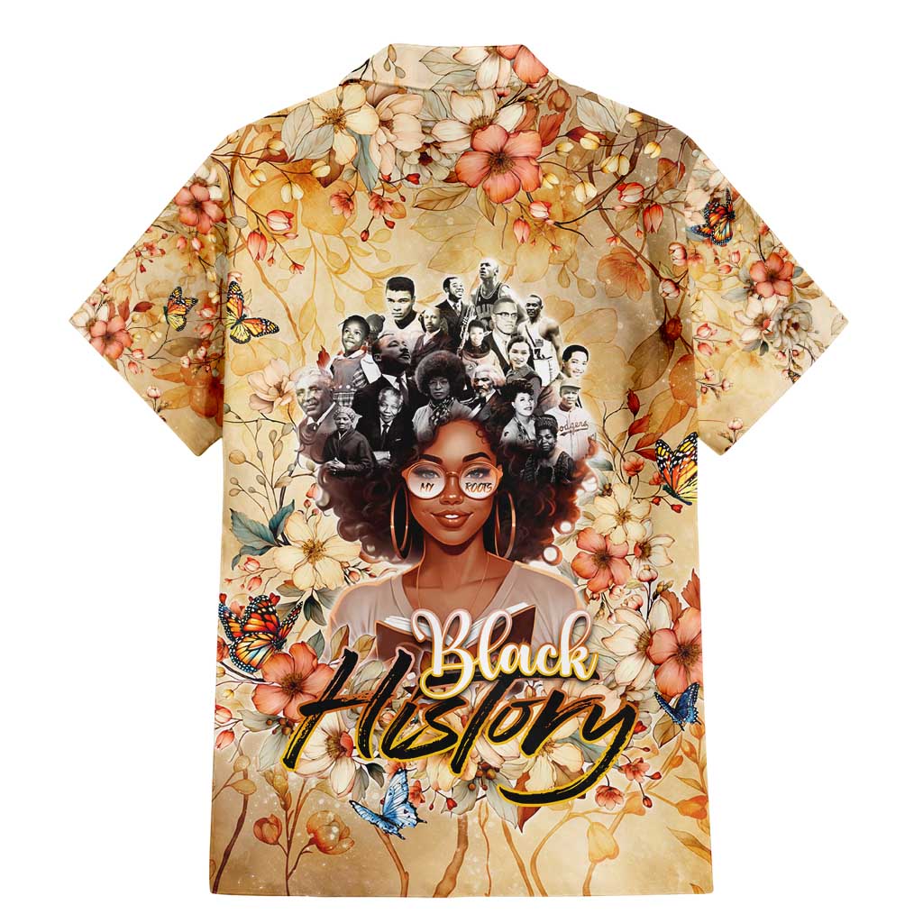 Black History My Roots Family Matching Mermaid Dress and Hawaiian Shirt Civil Rights Leaders African Women