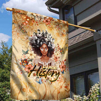 Black History My Roots Garden Flag Civil Rights Leaders African Women