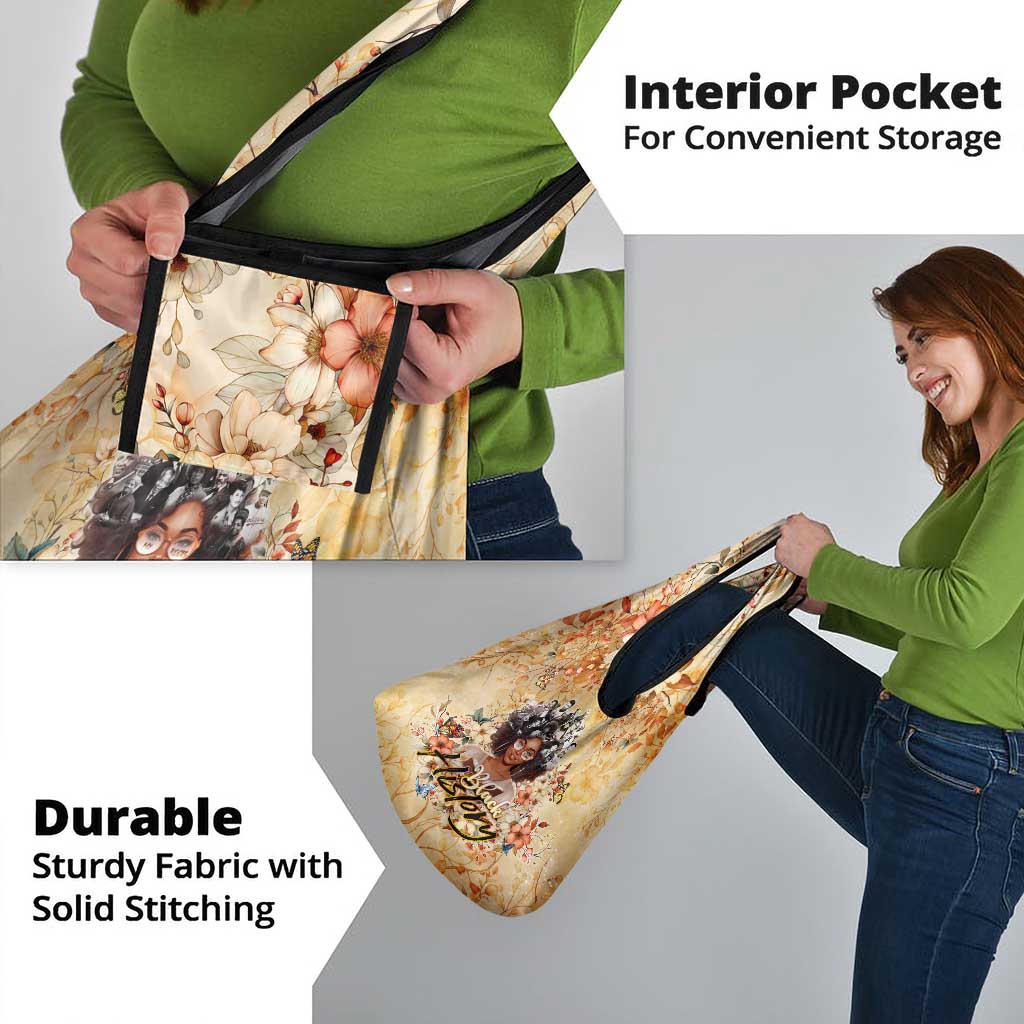 Black History My Roots Grocery Bag Civil Rights Leaders African Women