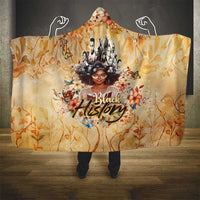 Black History My Roots Hooded Blanket Civil Rights Leaders African Women