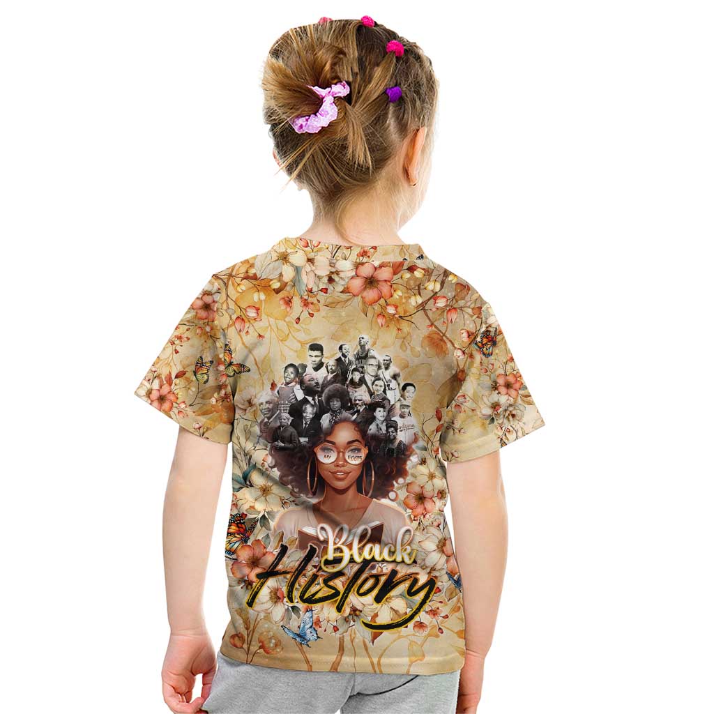 Black History My Roots Kid T Shirt Civil Rights Leaders African Women