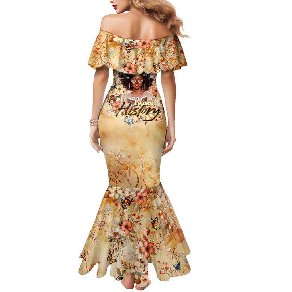 Black History My Roots Mermaid Dress Civil Rights Leaders African Women