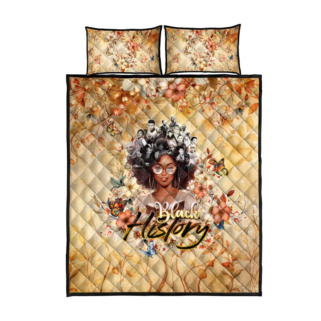 Black History My Roots Quilt Bed Set Civil Rights Leaders African Women