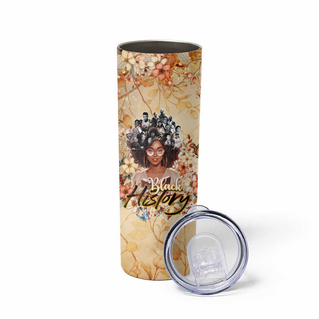 Black History My Roots Skinny Tumbler Civil Rights Leaders African Women