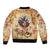 Black History My Roots Sleeve Zip Bomber Jacket Civil Rights Leaders African Women