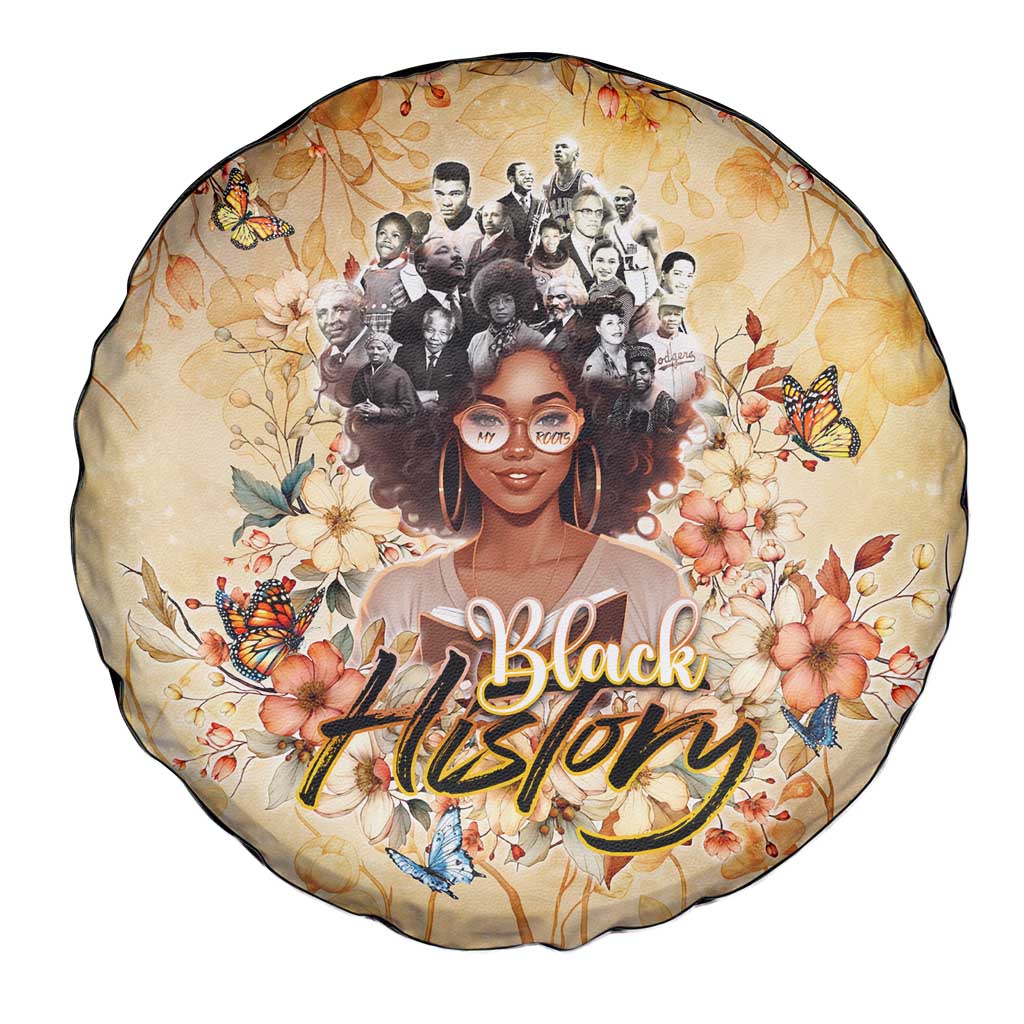 Black History My Roots Spare Tire Cover Civil Rights Leaders African Women