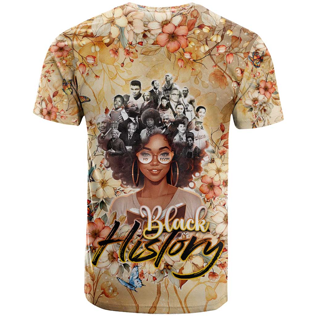 Black History My Roots T Shirt Civil Rights Leaders African Women
