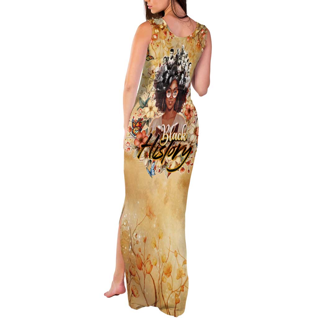 Black History My Roots Tank Maxi Dress Civil Rights Leaders African Women