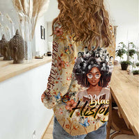 Black History My Roots Women Casual Shirt Civil Rights Leaders African Women