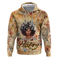 Black History My Roots Zip Hoodie Civil Rights Leaders African Women