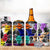 Black History Month 4 in 1 Can Cooler Tumbler African American Paint Splashes