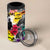 Black History Month 4 in 1 Can Cooler Tumbler African American Paint Splashes