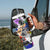 Black History Month Tumbler With Handle African American Paint Splashes