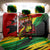 Jamaica Lion Back Car Seat Cover Coat Of Arms Rastafarianism