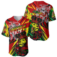 Jamaica Lion Baseball Jersey Coat Of Arms Rastafarianism