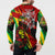 Jamaica Lion Button Sweatshirt Coat Of Arms Rastafarianism