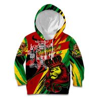 Jamaica Lion Kid Hoodie Coat Of Arms Rastafarianism