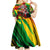 Jamaica Lion Kid Short Sleeve Dress Coat Of Arms Rastafarianism