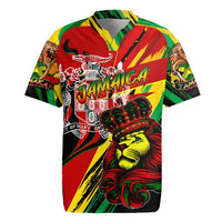 Jamaica Lion Rugby Jersey Coat Of Arms Rastafarianism