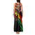 Jamaica Lion Tank Maxi Dress Coat Of Arms Rastafarianism