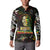 King Of Reggae Button Sweatshirt Legend Bob Peace and Love