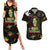 King Of Reggae Couples Matching Summer Maxi Dress and Hawaiian Shirt Legend Bob Peace and Love