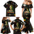 King Of Reggae Family Matching Mermaid Dress and Hawaiian Shirt Legend Bob Peace and Love