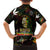 King Of Reggae Family Matching Summer Maxi Dress and Hawaiian Shirt Legend Bob Peace and Love