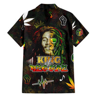 King Of Reggae Hawaiian Shirt Legend Bob Peace and Love