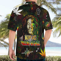 King Of Reggae Hawaiian Shirt Legend Bob Peace and Love