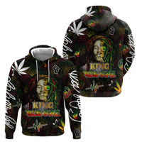 King Of Reggae Hoodie Legend Bob Peace and Love