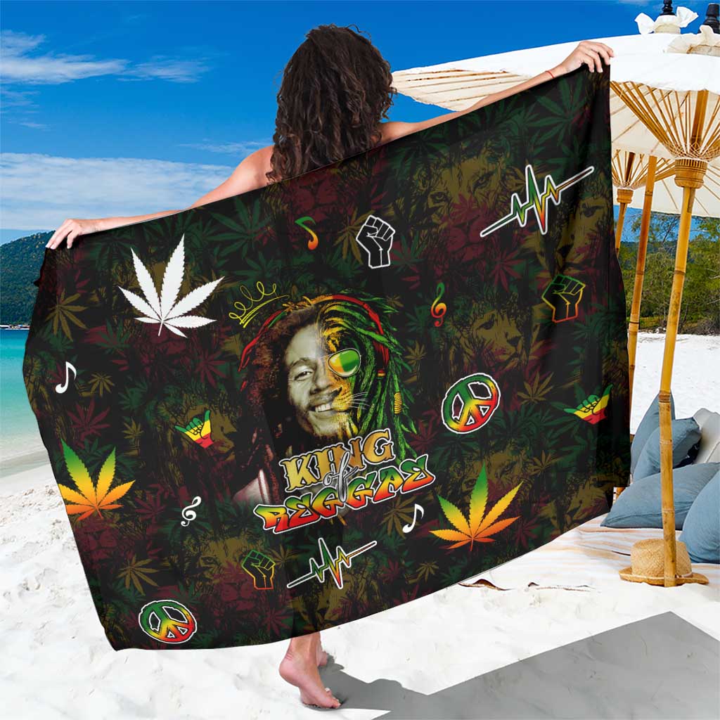 King Of Reggae Sarong Legend Bob Peace and Love