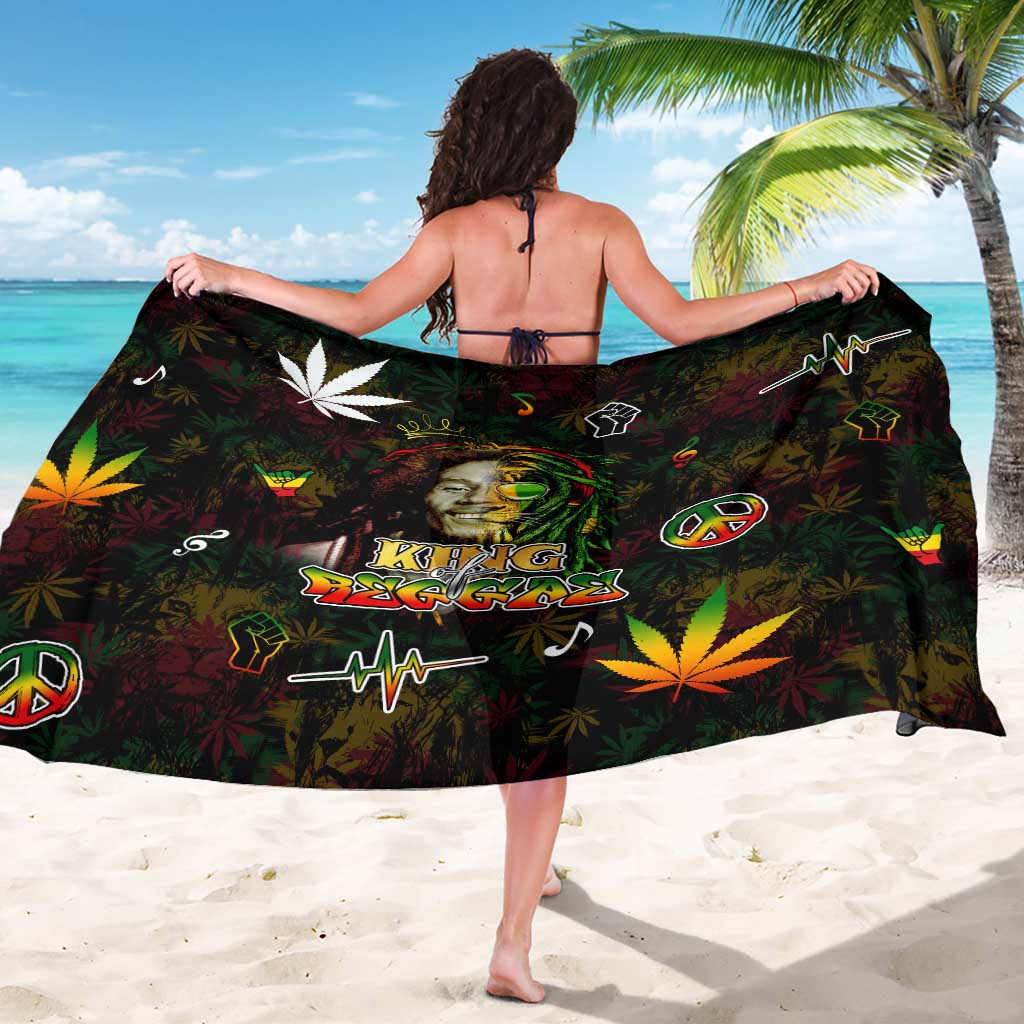 King Of Reggae Sarong Legend Bob Peace and Love