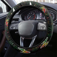 King Of Reggae Steering Wheel Cover Legend Bob Peace and Love