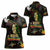 King Of Reggae Women Polo Shirt Legend Bob Peace and Love