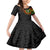 Adinkra Symbols Family Matching Mermaid Dress and Hawaiian Shirt African Culture - Wonder Print Shop