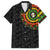 Adinkra Symbols Family Matching Summer Maxi Dress and Hawaiian Shirt African Culture - Wonder Print Shop