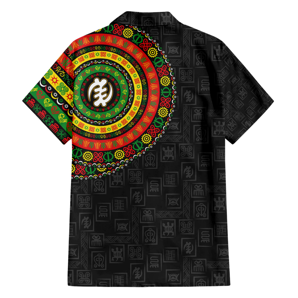 Adinkra Symbols Hawaiian Shirt African Culture - Wonder Print Shop