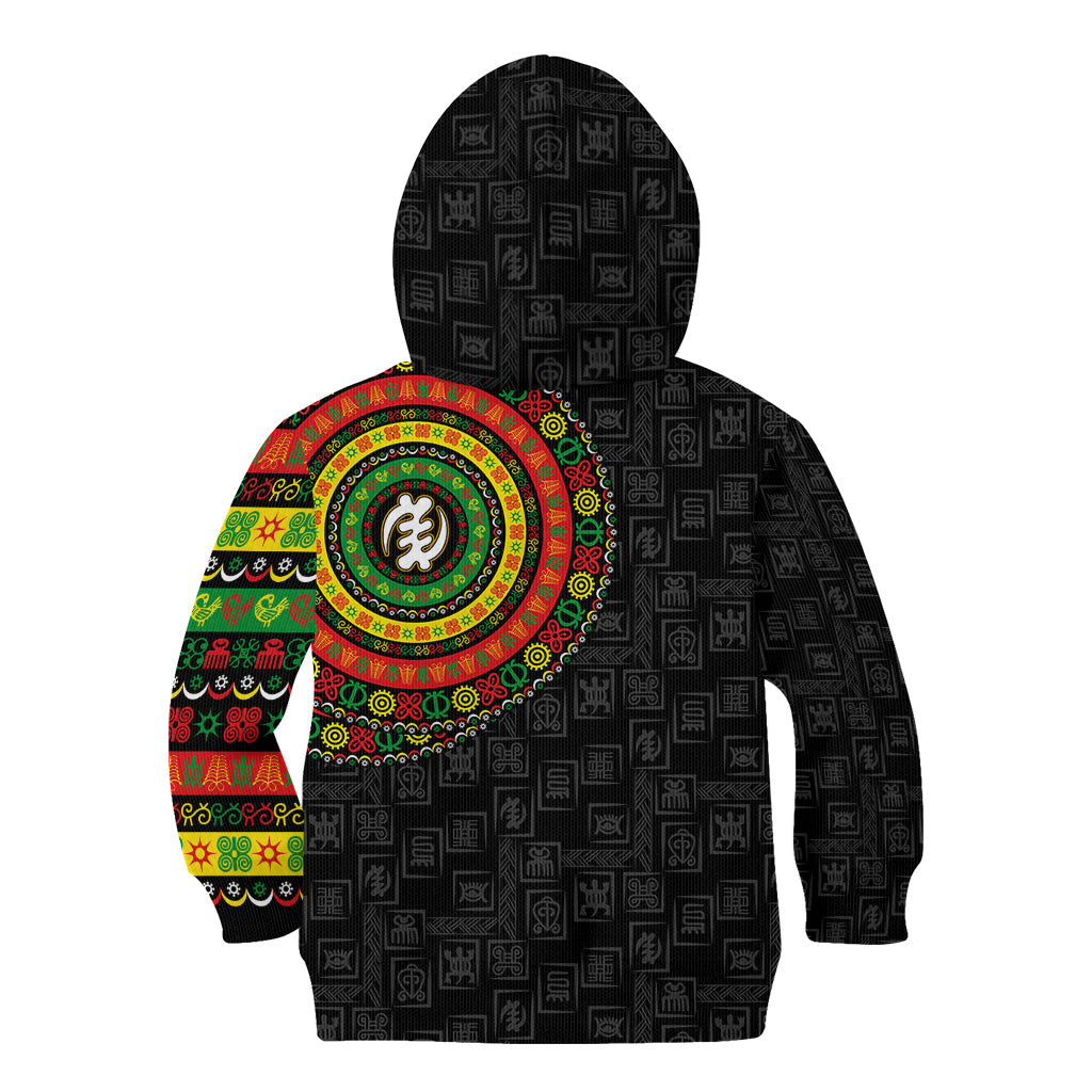 Adinkra Symbols Kid Hoodie African Culture - Wonder Print Shop