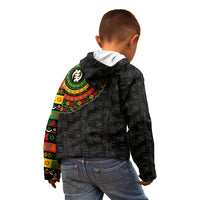 Adinkra Symbols Kid Hoodie African Culture - Wonder Print Shop