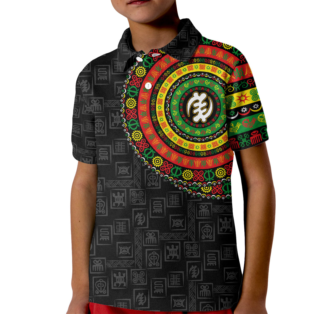 Adinkra Symbols Kid Polo Shirt African Culture - Wonder Print Shop