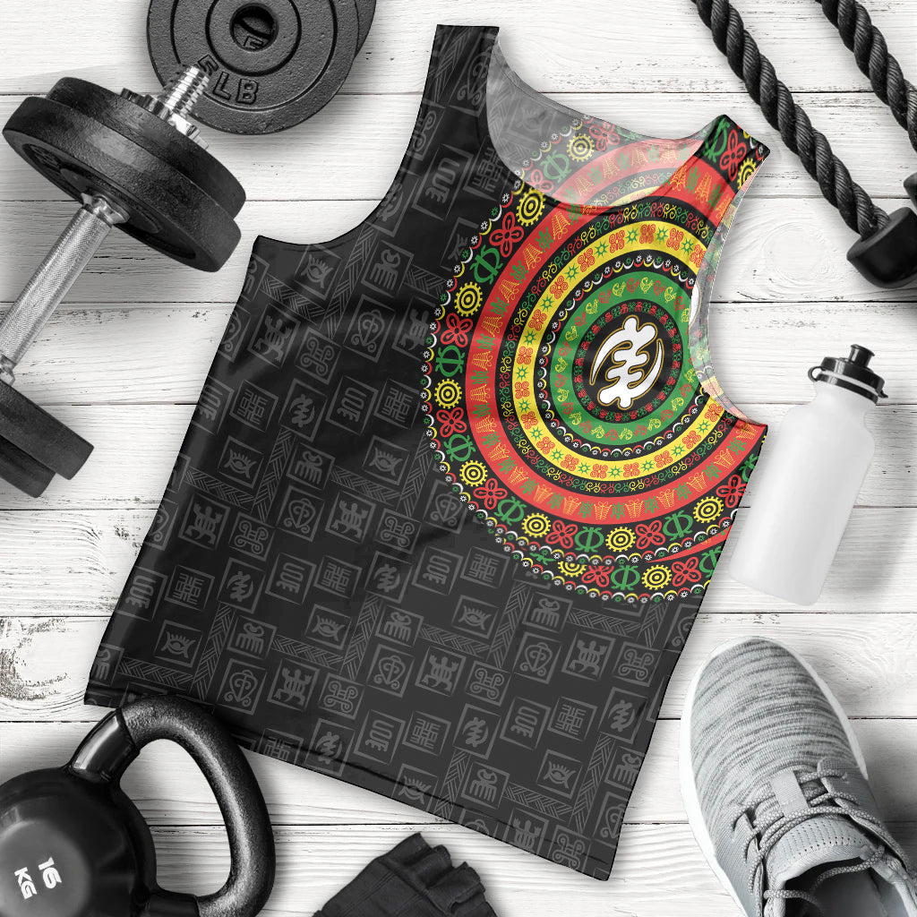 Adinkra Symbols Men Tank Top African Culture - Wonder Print Shop