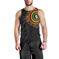 Adinkra Symbols Men Tank Top African Culture - Wonder Print Shop