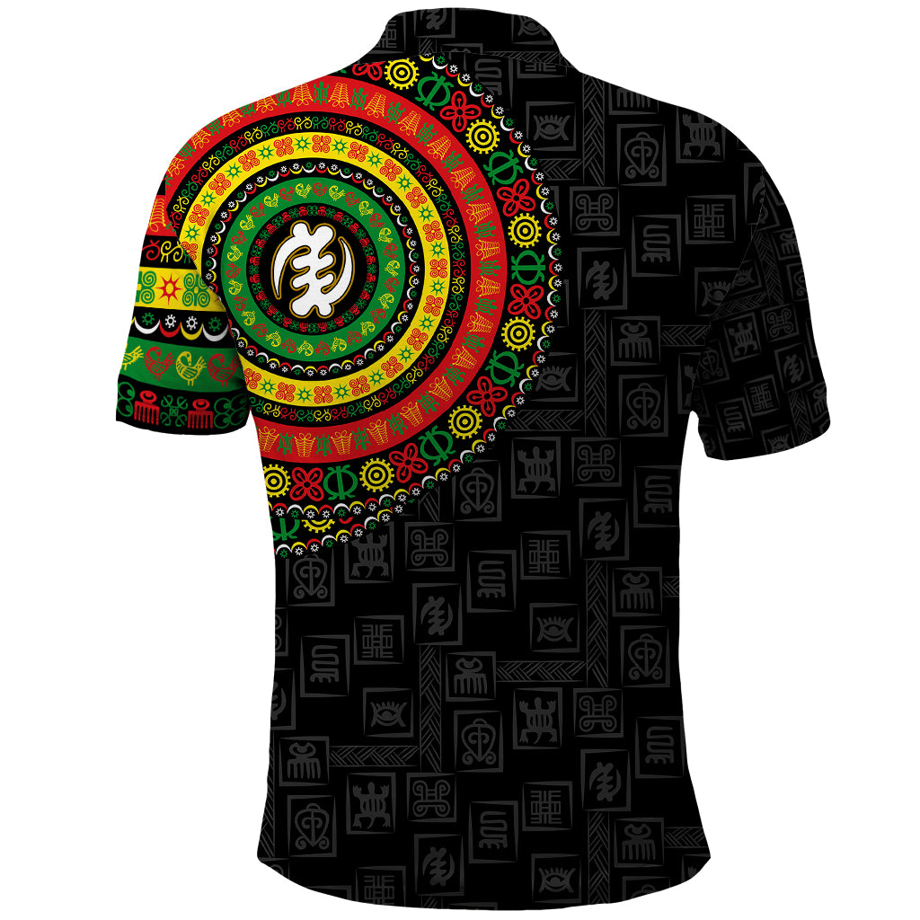 Adinkra Symbols Polo Shirt African Culture - Wonder Print Shop