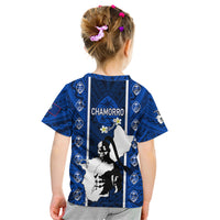 Guam Chamorro Warrior Kid T Shirt Traditional Tribal Patterns - Wonder Print Shop