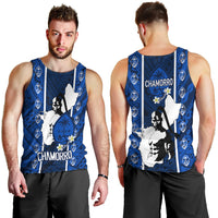 Guam Chamorro Warrior Men Tank Top Traditional Tribal Patterns - Wonder Print Shop