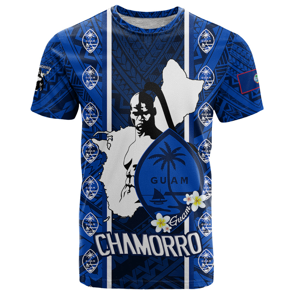 Guam Chamorro Warrior T Shirt Traditional Tribal Patterns - Wonder Print Shop